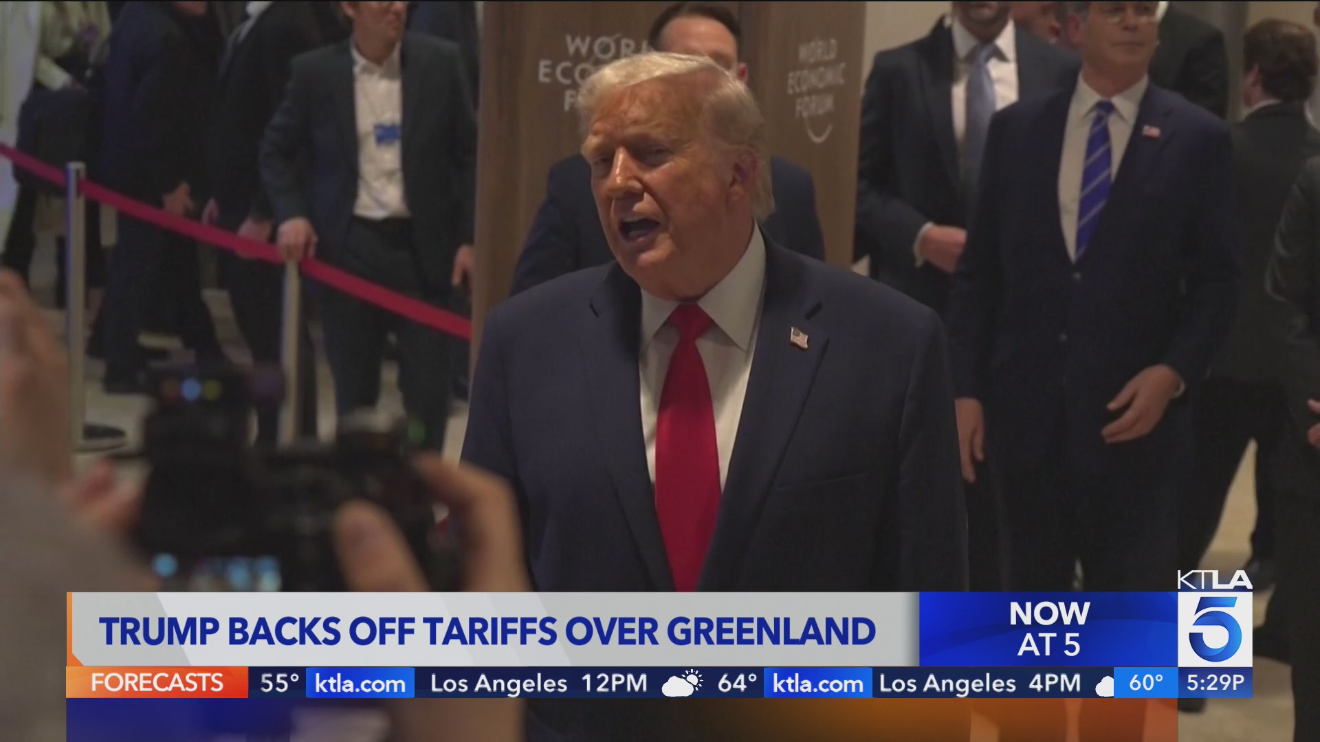 Trump backs down on Greenland and cancels tariff threat after NATO ...