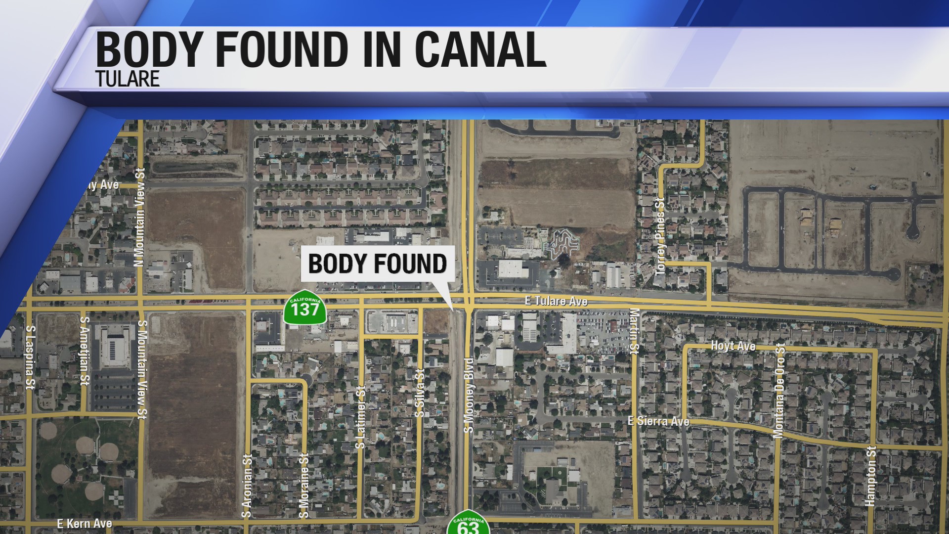 Crews work to recover dead man from Tulare canal – CBS47 and KSEE24 ...