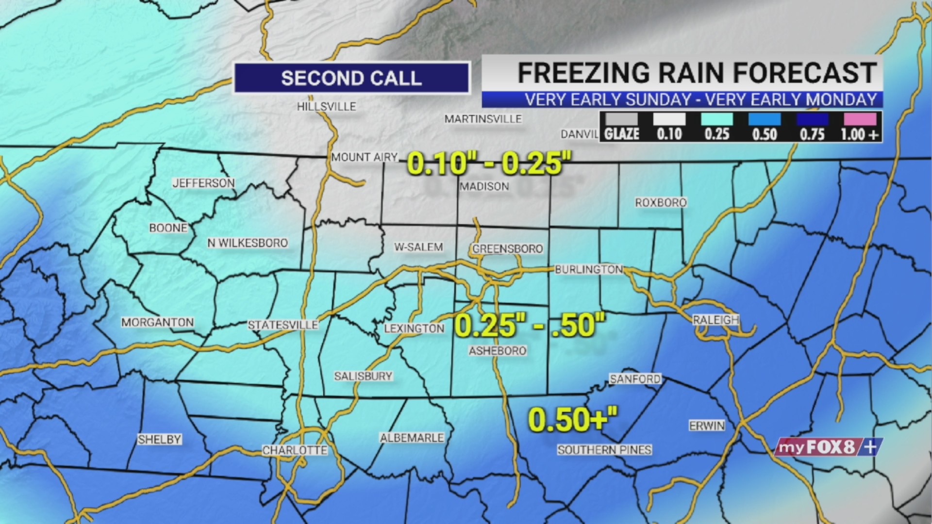 Winter Weather Alert | 11 a.m. Jan. 23, 2026 – FOX8 WGHP