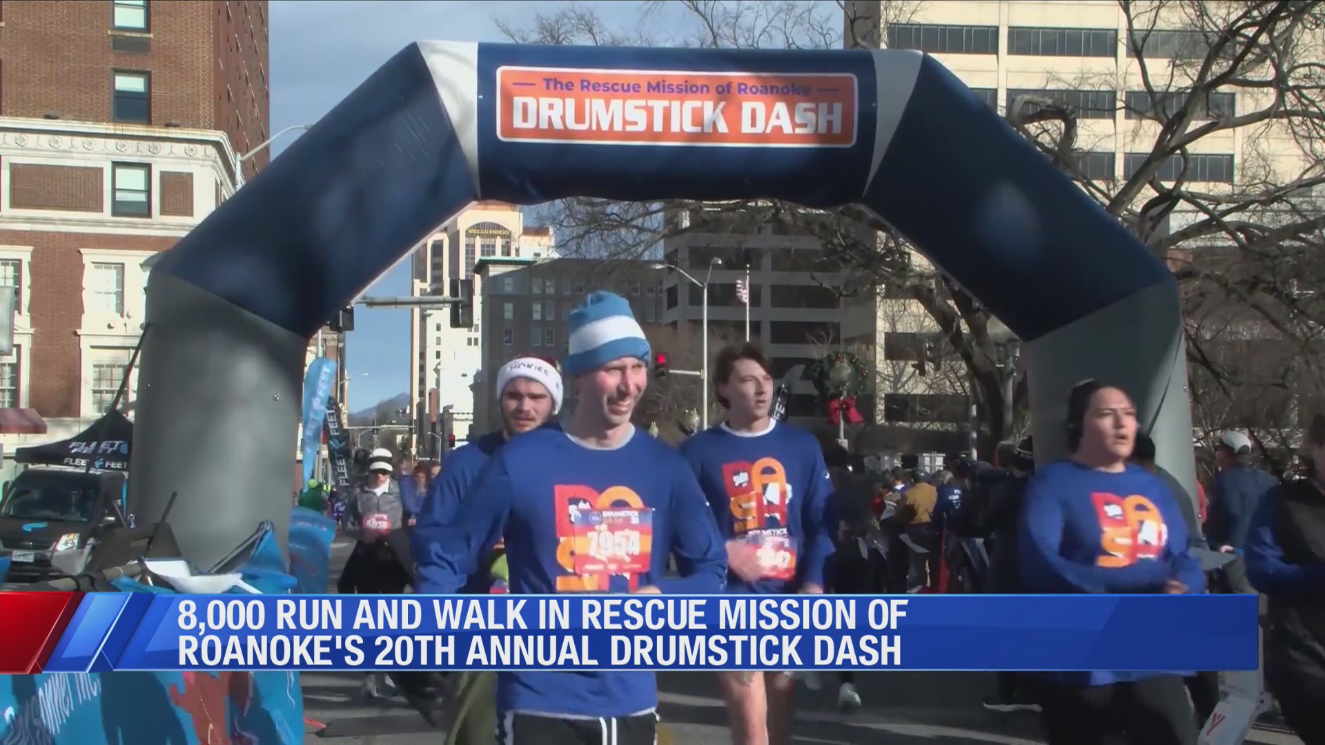 8,000 run and walk in Rescue Mission of Roanoke’s 20th Annual Drumstick