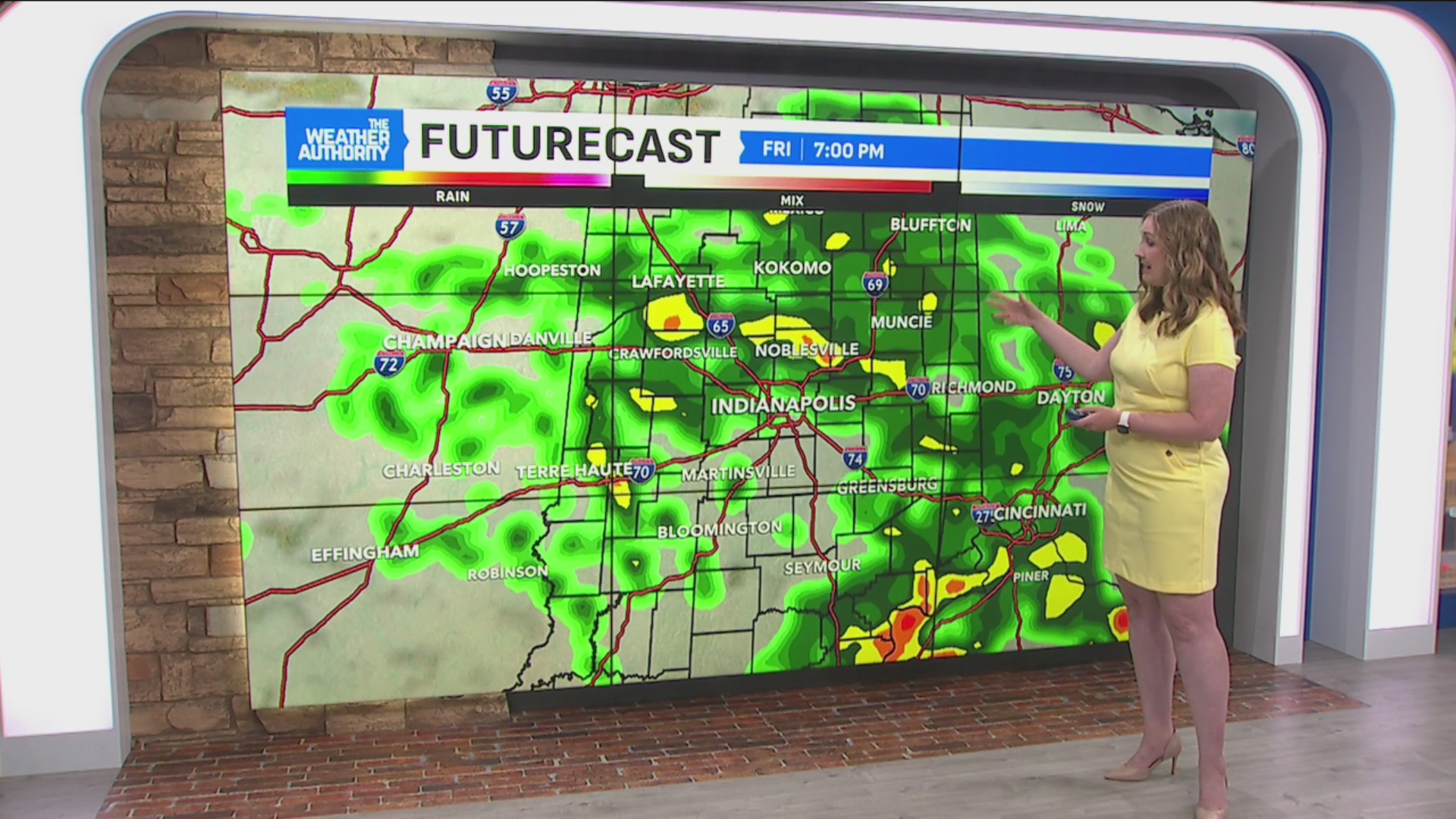 Rain chances rising, heating up and turning ore humid – Fox 59