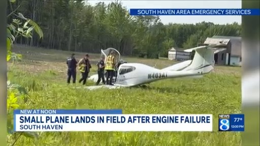 Pilot OK after small plane crash near South Haven – WOODTV.com