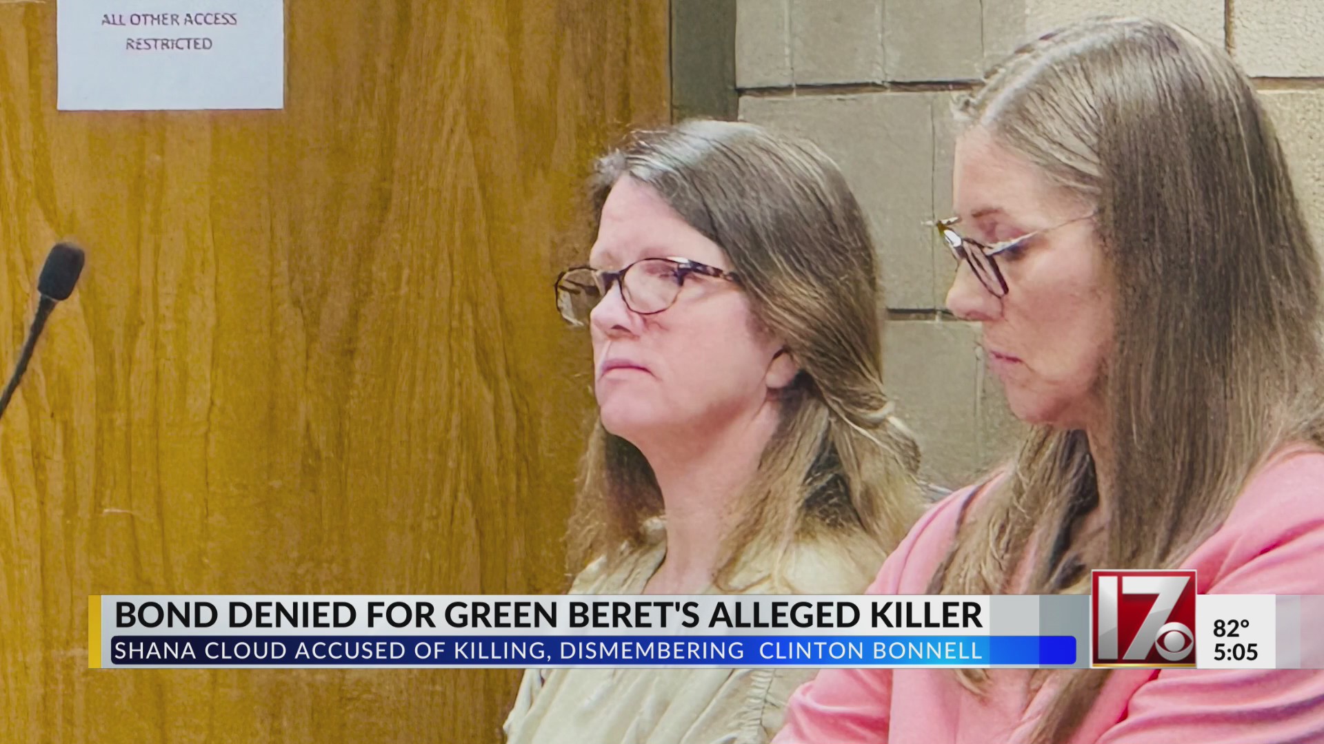Cumberland County woman gets no bond in husband murder case – WSPA 7NEWS