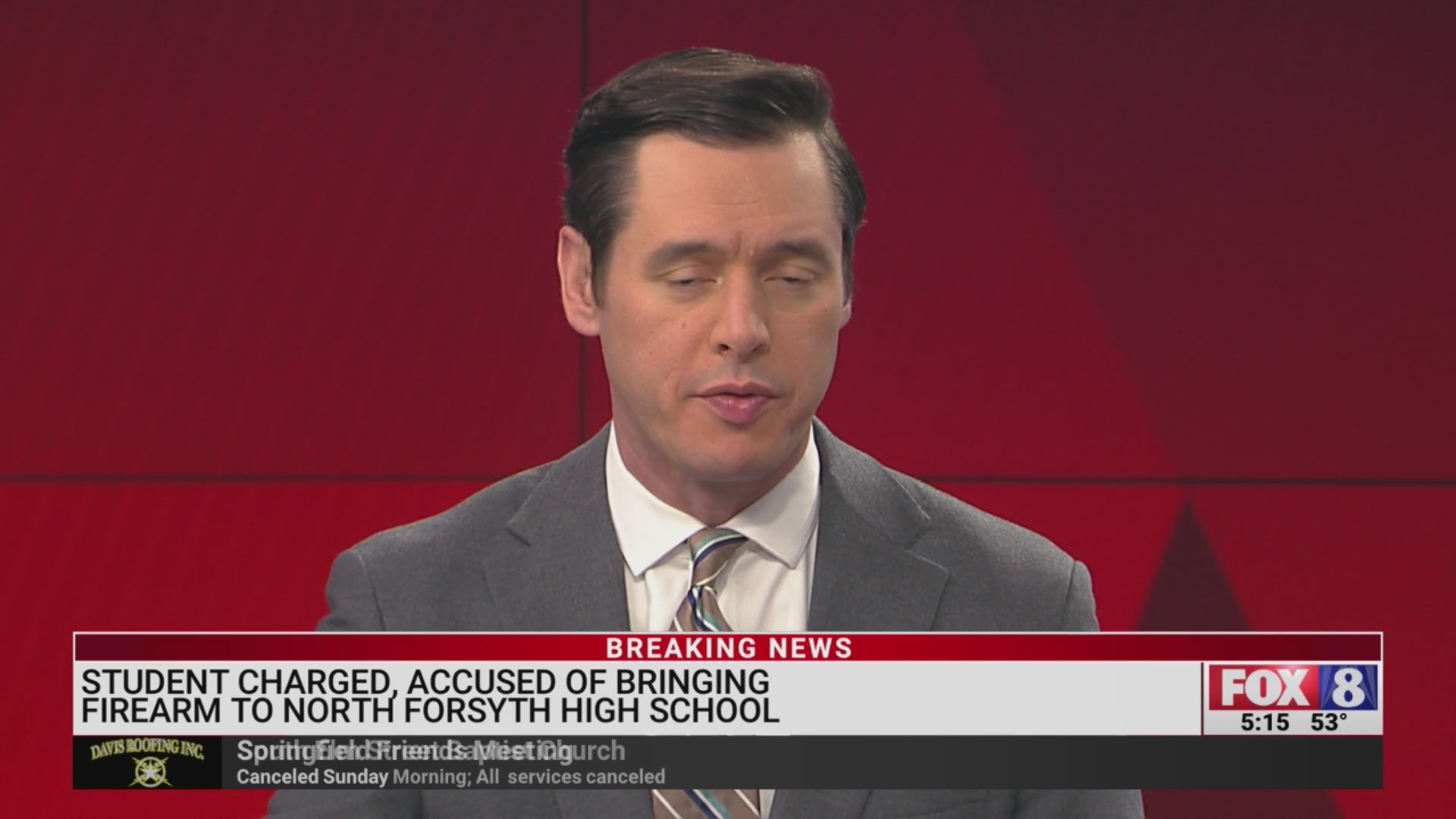 North Forsyth High School student charged after bringing gun to school ...