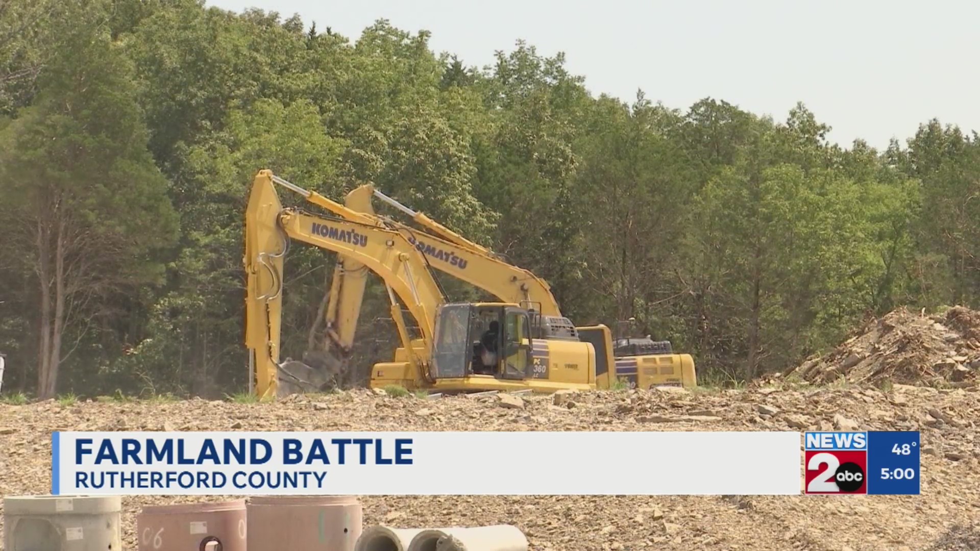 Farmland fight in Rutherford County, TN – WKRN News 2