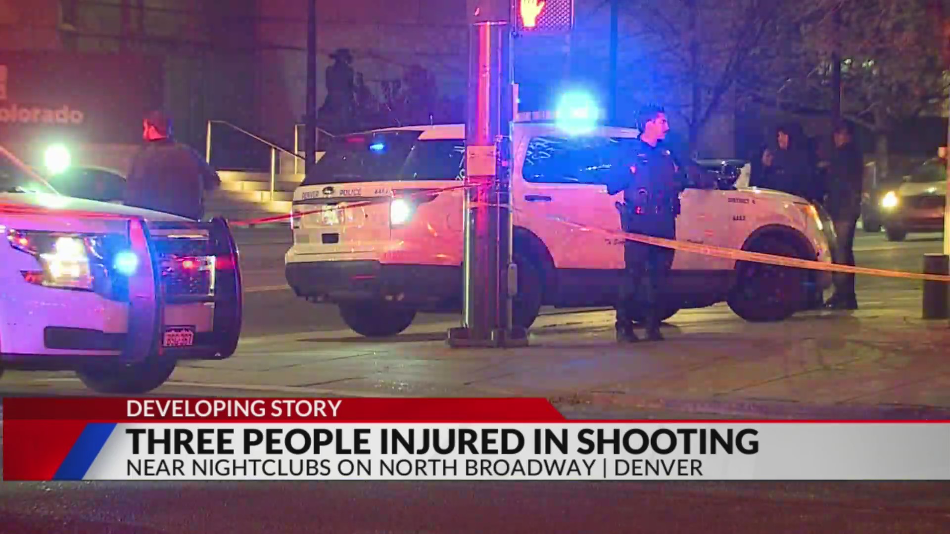 3 injured in shooting near Denver nightclubs on Broadway: police ...