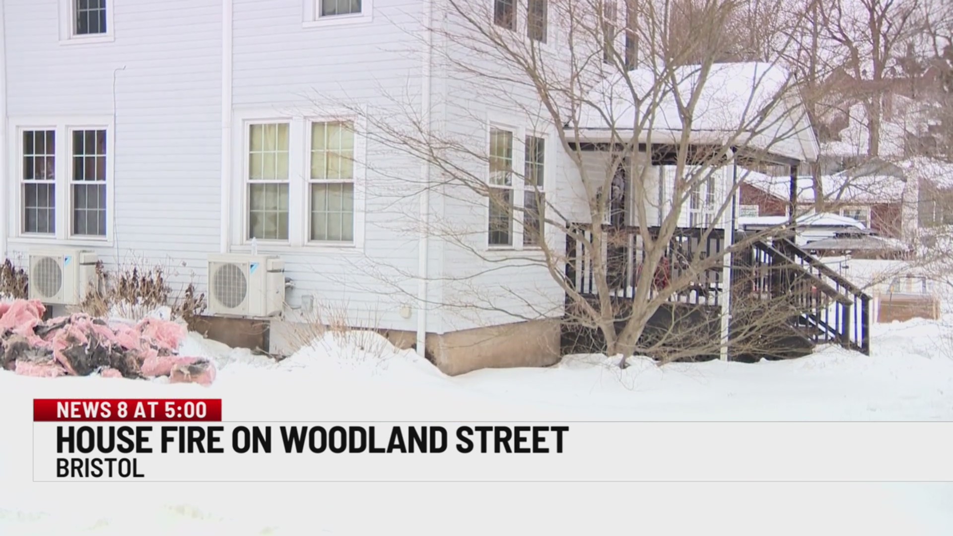 Person suffers burns after house fire on Woodland Street in Bristol ...