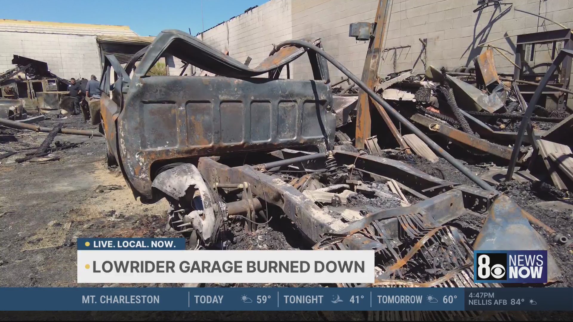 North Las Vegas mechanic asks for help after fire burns down lowrider ...