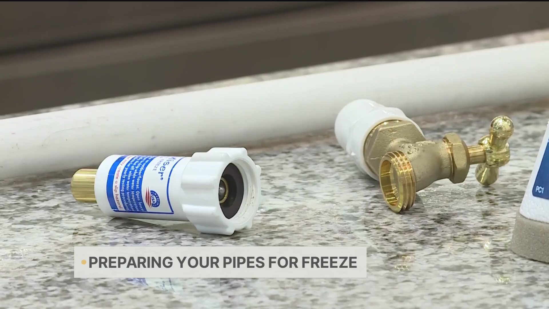 Pipes Preparation Ahead of Winter Storm – CW39 Houston