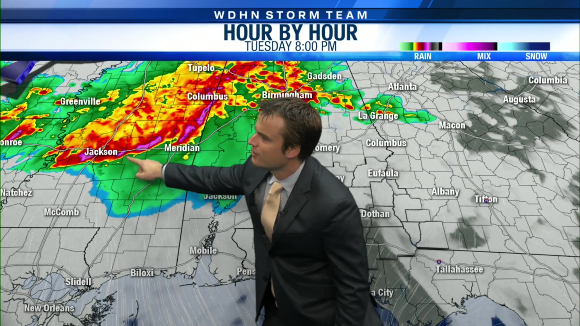 Multiple chances of severe weather through the week – WDHN – wdhn.com