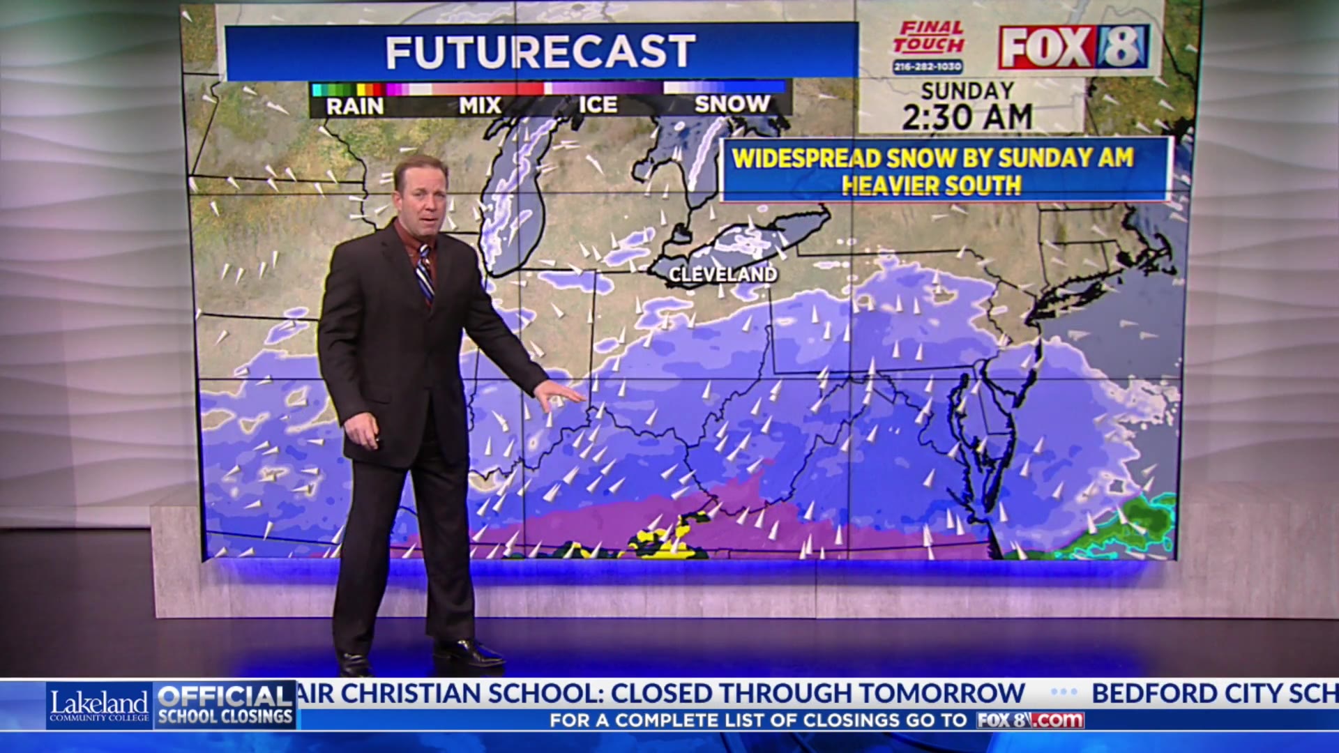 TRACKING: Weekend snow – Fox 8 Cleveland WJW