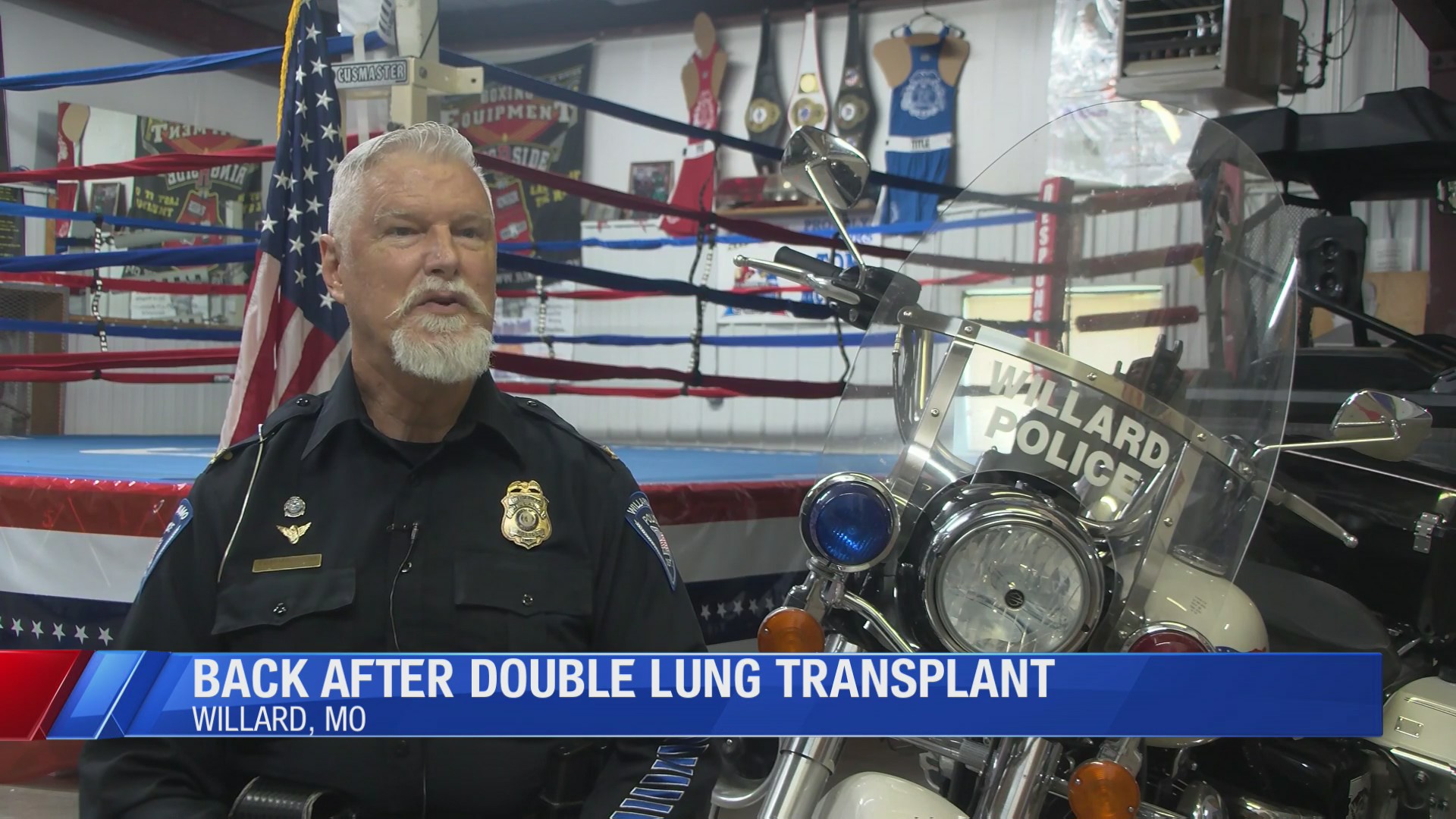 Willard PD Chief back at work after double-lung transplant
