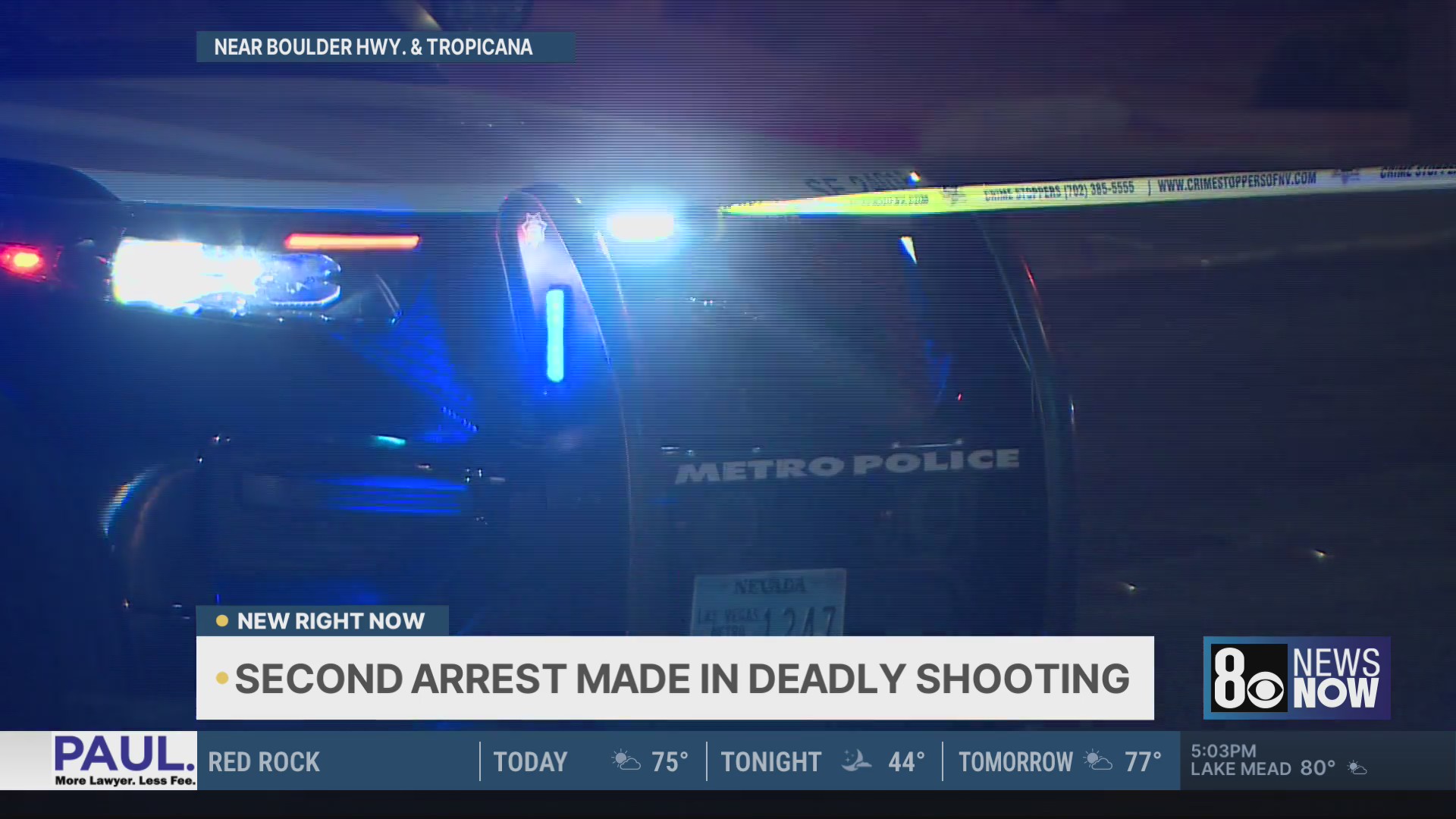 Las Vegas police arrest 2nd teen in robbery turned deadly shooting – KLAS