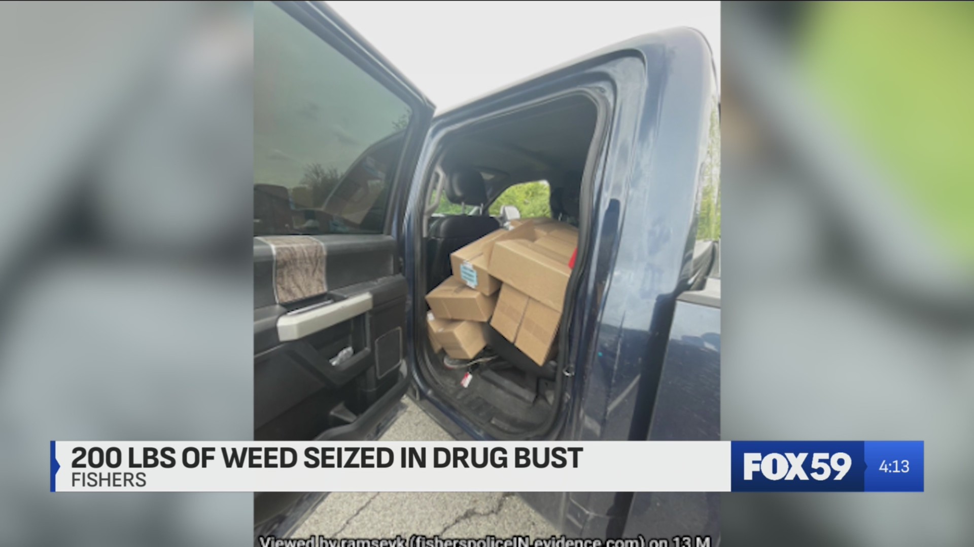 200+ pounds of marijuana seized in Fishers drug bust – Fox 59