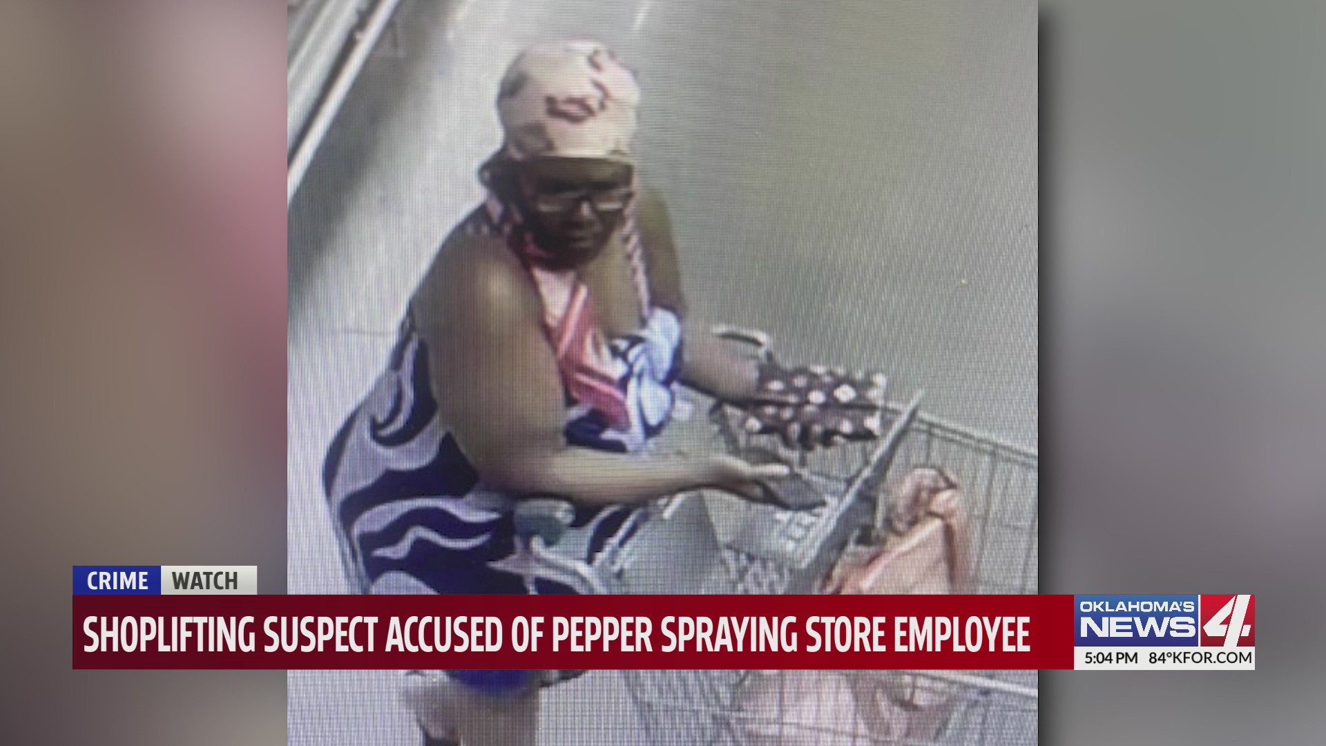 Shoplifting suspect accused of pepper spraying store employee – KFOR ...