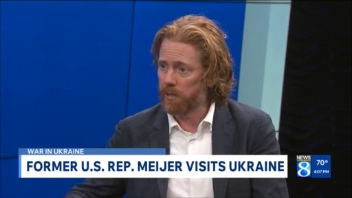 Former U.S. Rep Meijer visits Ukraine