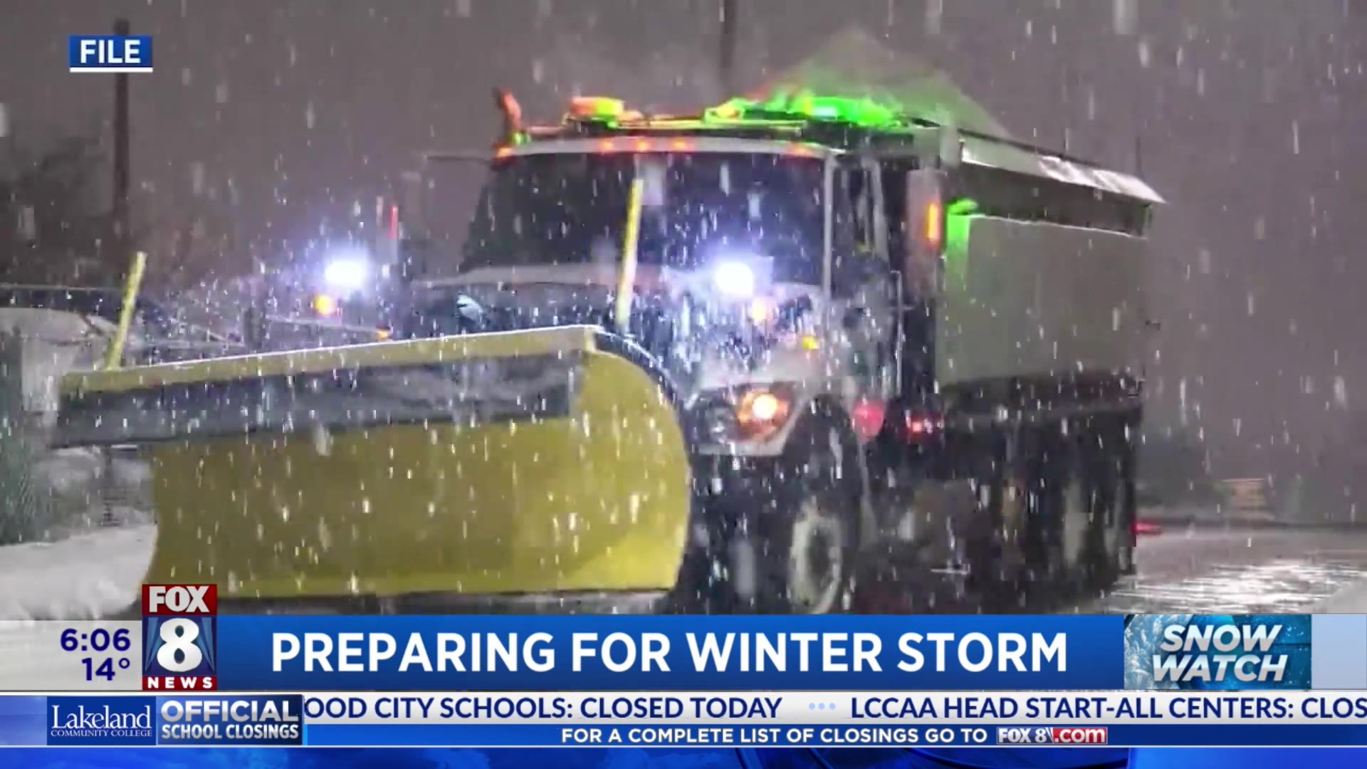ODOT crews prepping for expected winter storm – Fox 8 Cleveland WJW