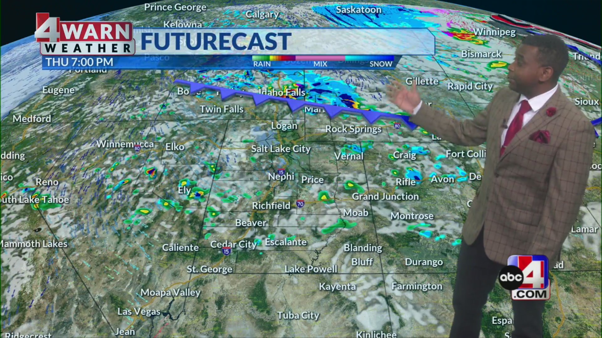 Warm start to the week with gusty winds and another storm system on the ...