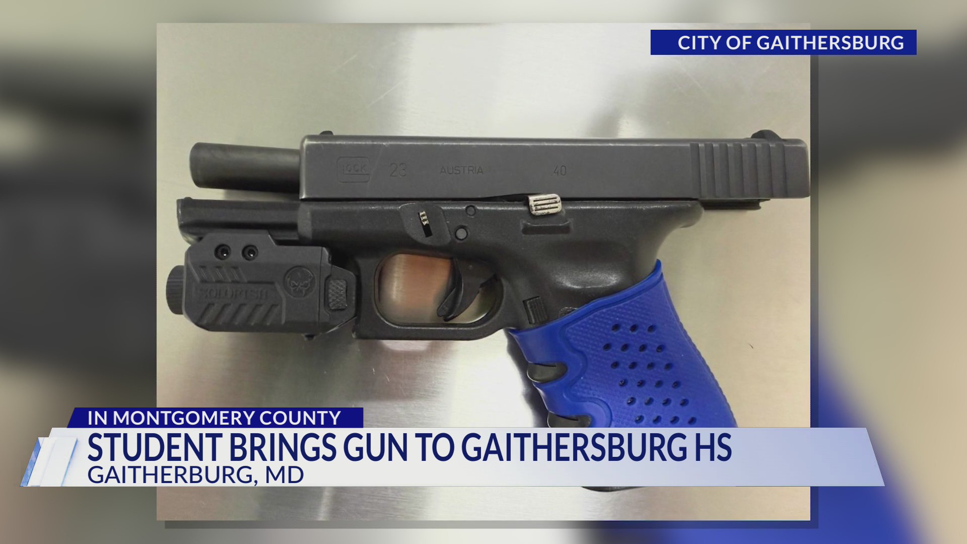 Gaithersburg High School student charged after gun found on school ...
