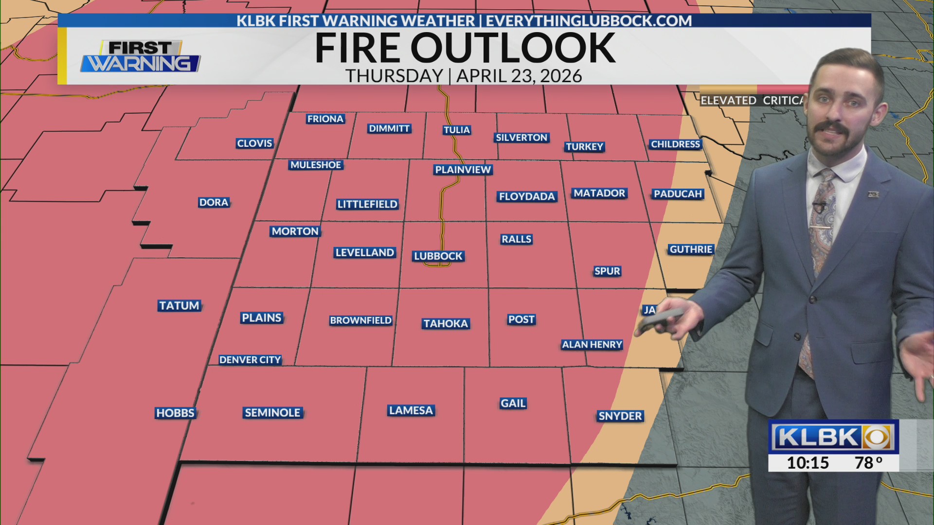 KLBK Weather 10 PM Forecast Update | Wednesday, April 22, 2026 – KLBK ...