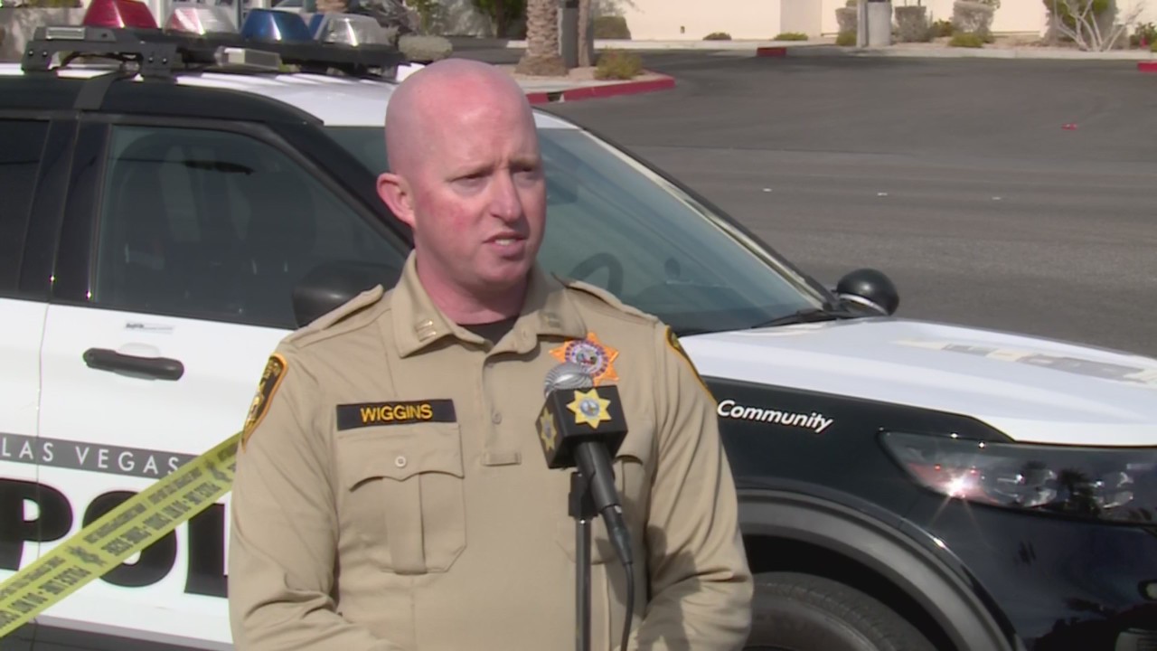Police briefing on deadly officer-involved shooting on Russell Road – KLAS