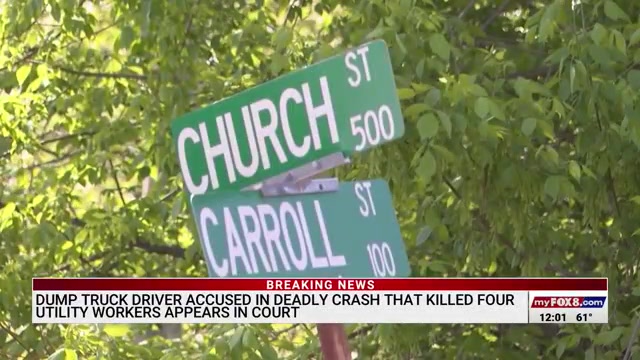 Driver accused in deadly dump truck crash in Eden denied bond reduction ...