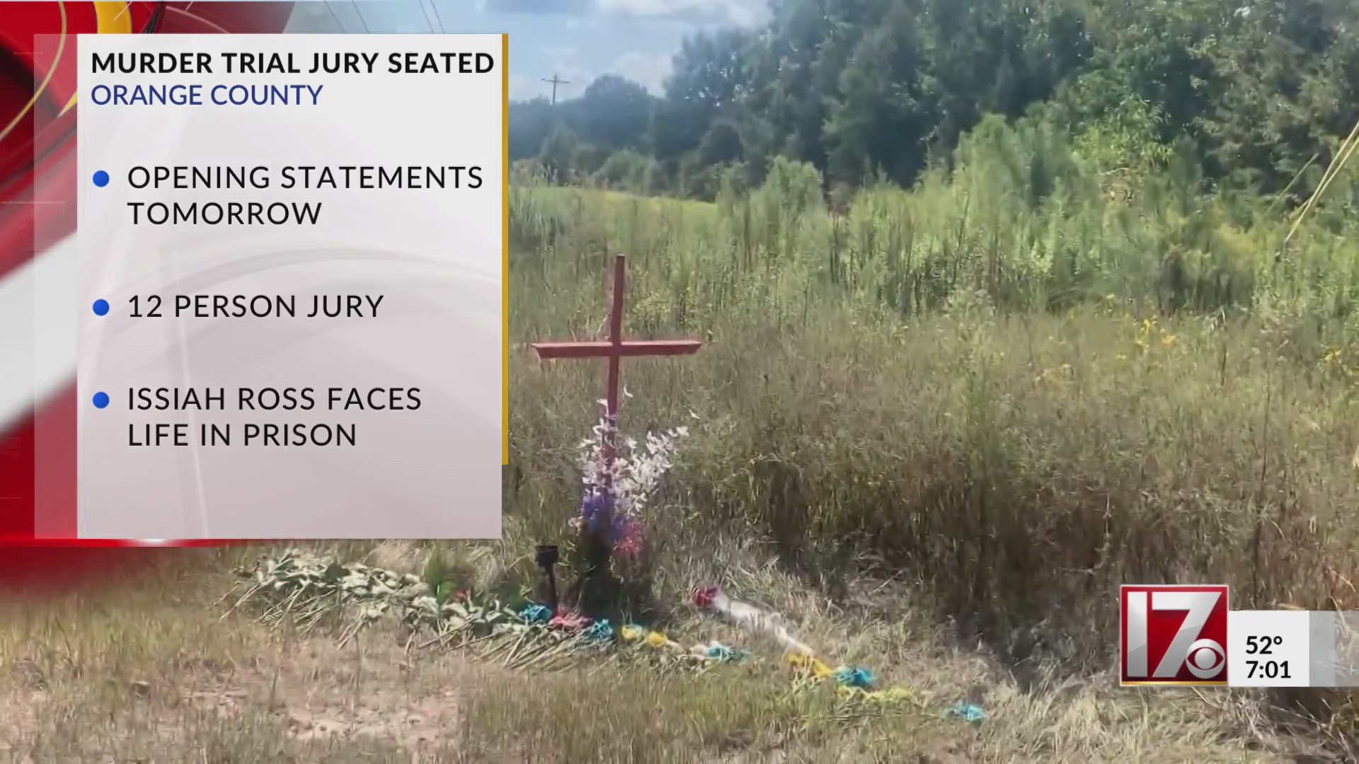 Jury seated in Orange County double murder trial – CBS17.com