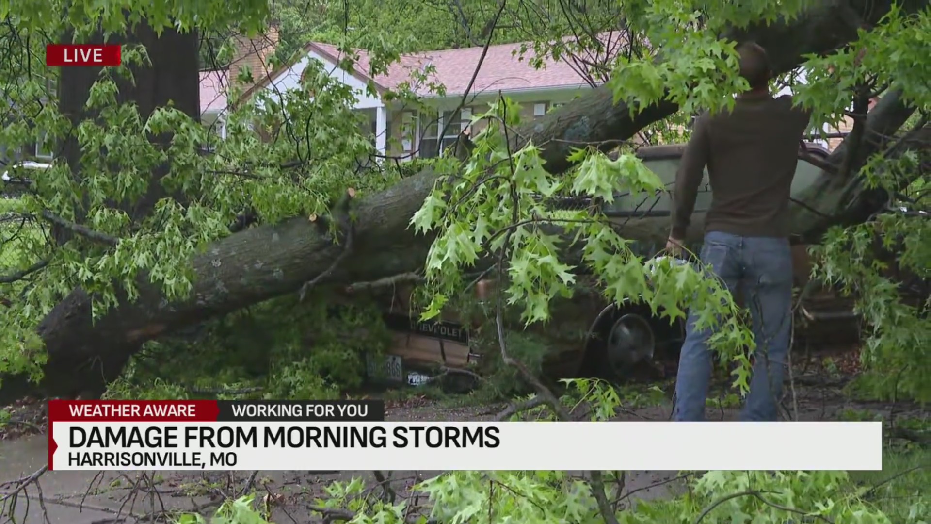 Damage left behind after storms roll through Kansas City metro – FOX 4 ...