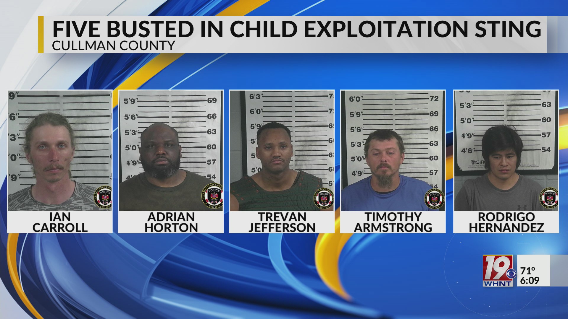 Five busted in child exploitation sting in Cullman County | March 2 ...