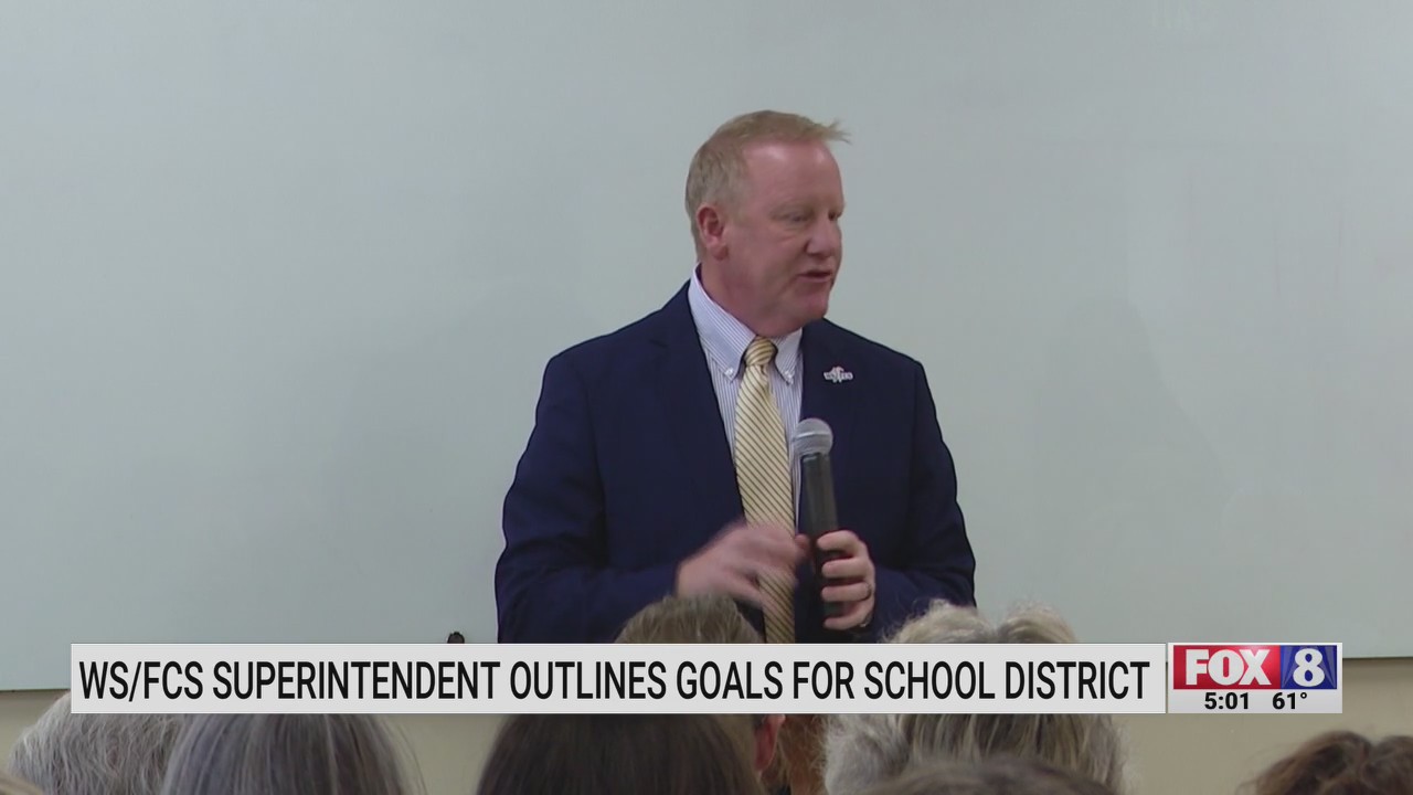 Winston-Salem/Forsyth County Schools superintendent outlines goals for ...