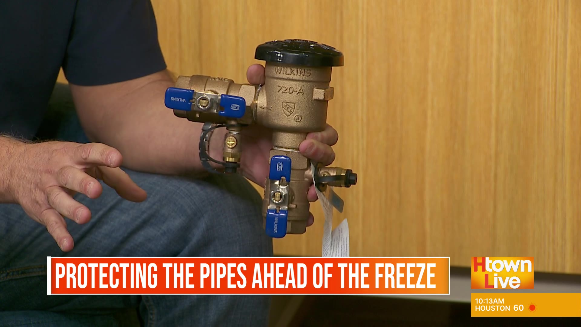 Protecting the Pipes Ahead of the Freeze – H-town Live – CW39 Houston