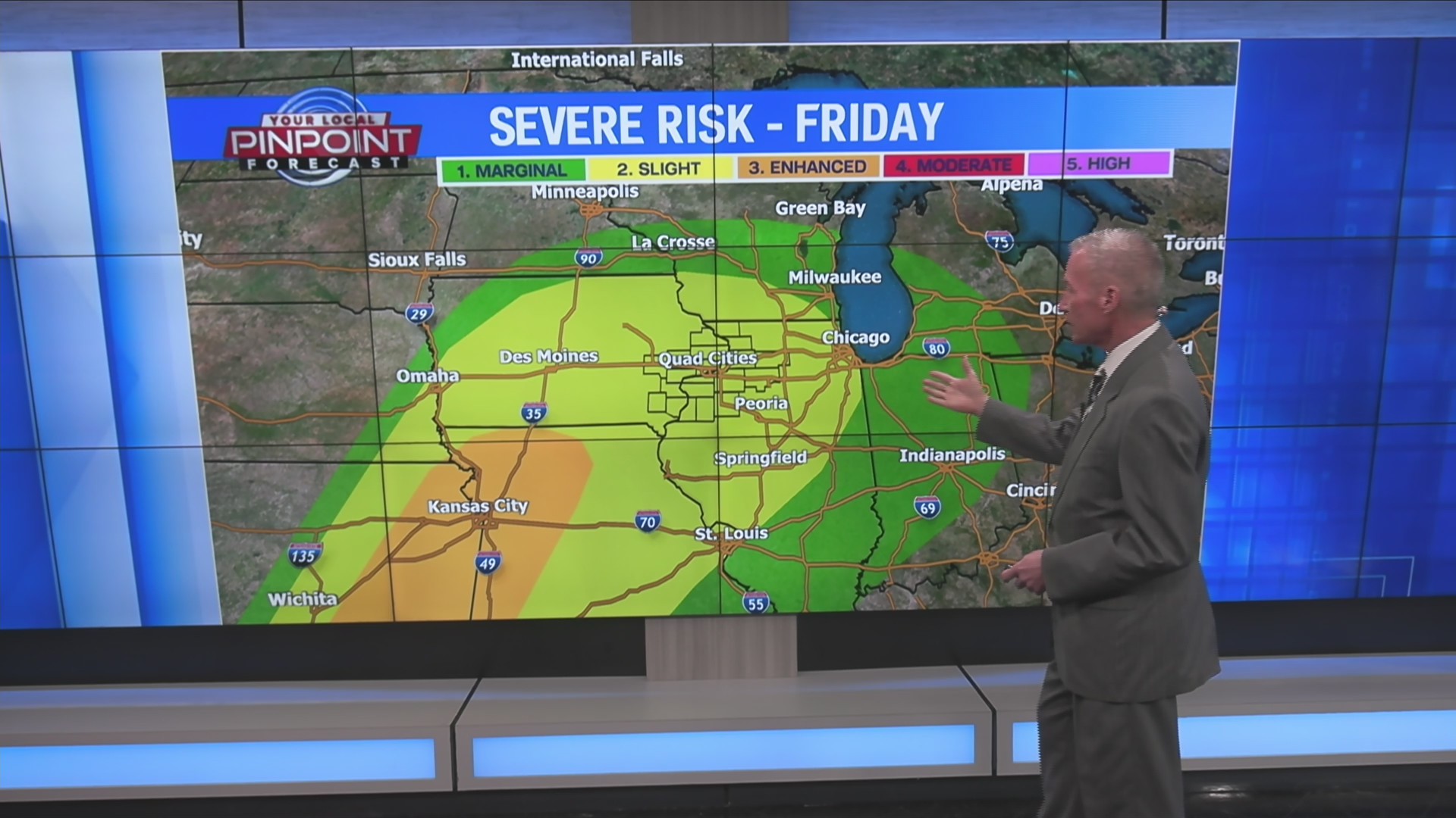 Rain, warm weather, and strong to severe storms are on the way to the ...