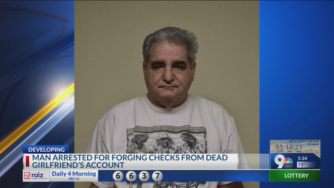 Man forged checks from dead girlfriend – KTSM 9 News