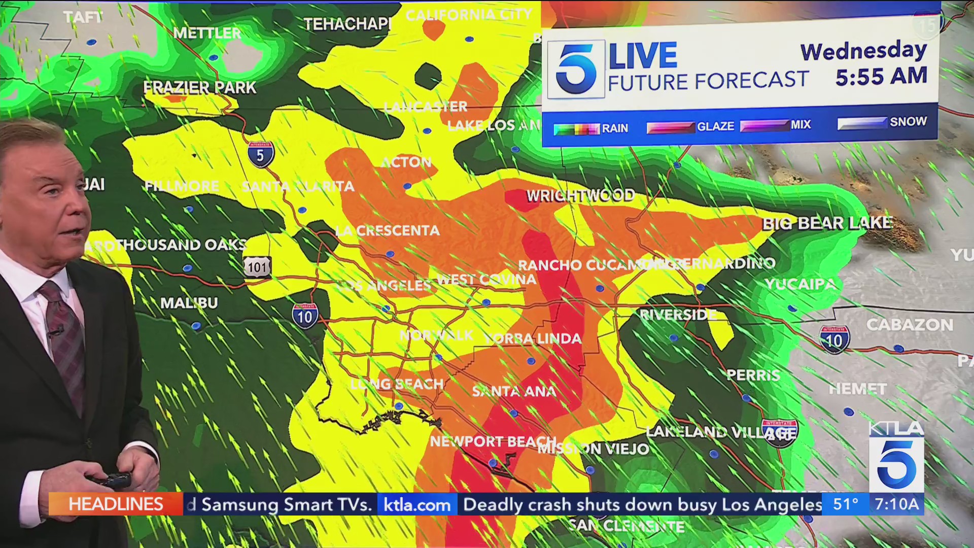 Southern California braces for powerful Christmas storm – Monday 7 a.m ...