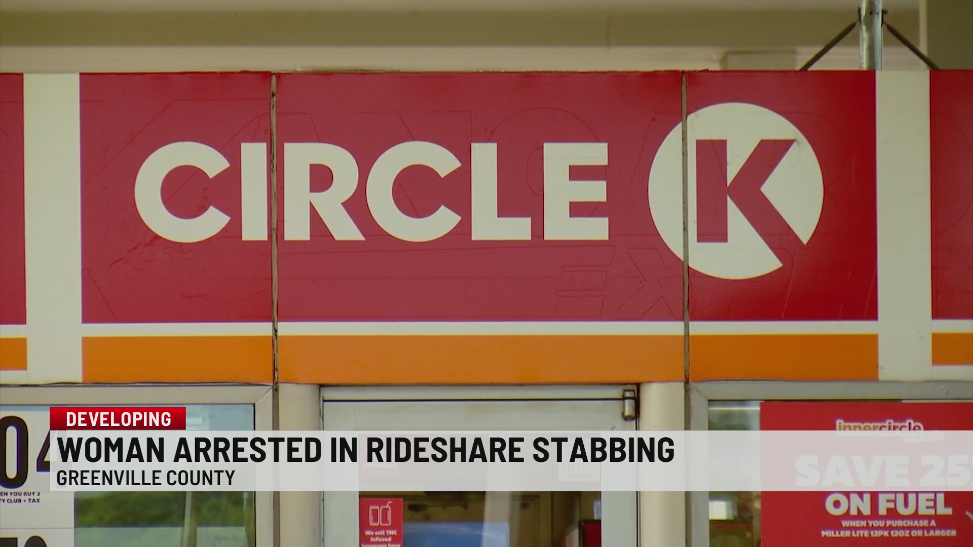 Woman accused of stabbing rideshare driver in the head – WSPA 7NEWS