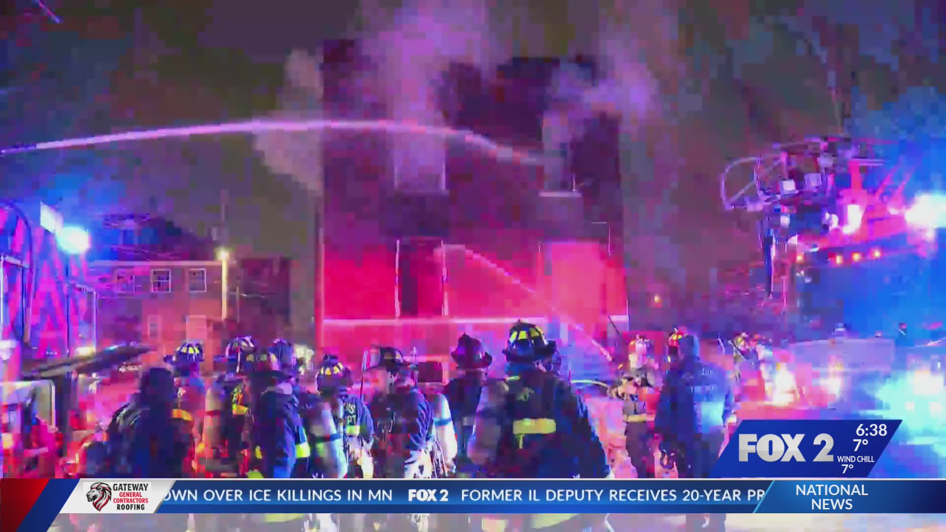 Vacant building catches fire twice overnight in north St. Louis – FOX 2