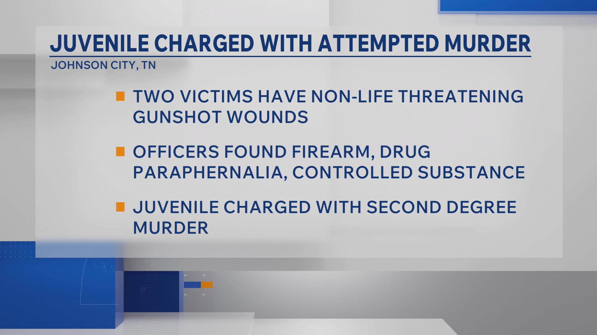 JCPD: Juvenile charged with attempted murder after shooting – WJHL ...