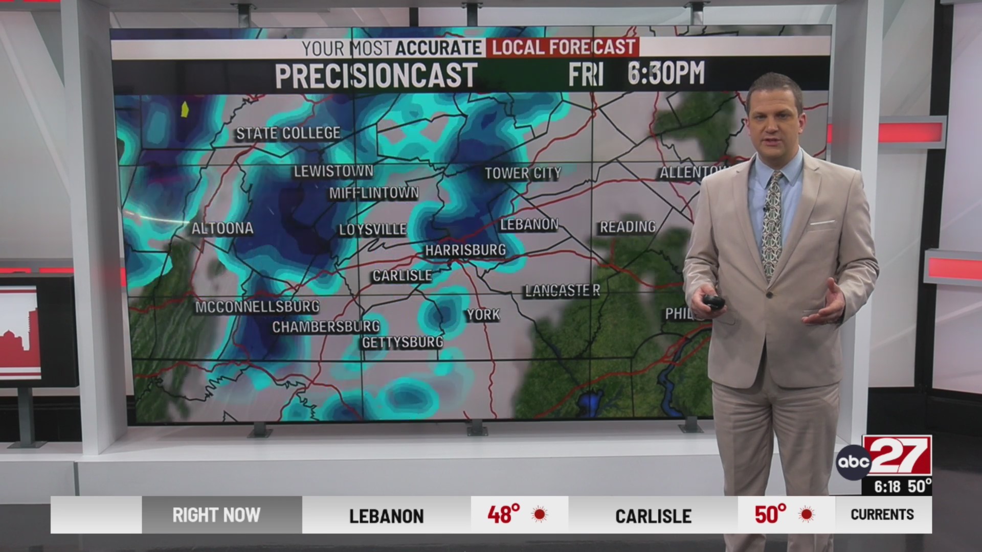 Brett’s Thursday Morning Daybreak Forecast – ABC27
