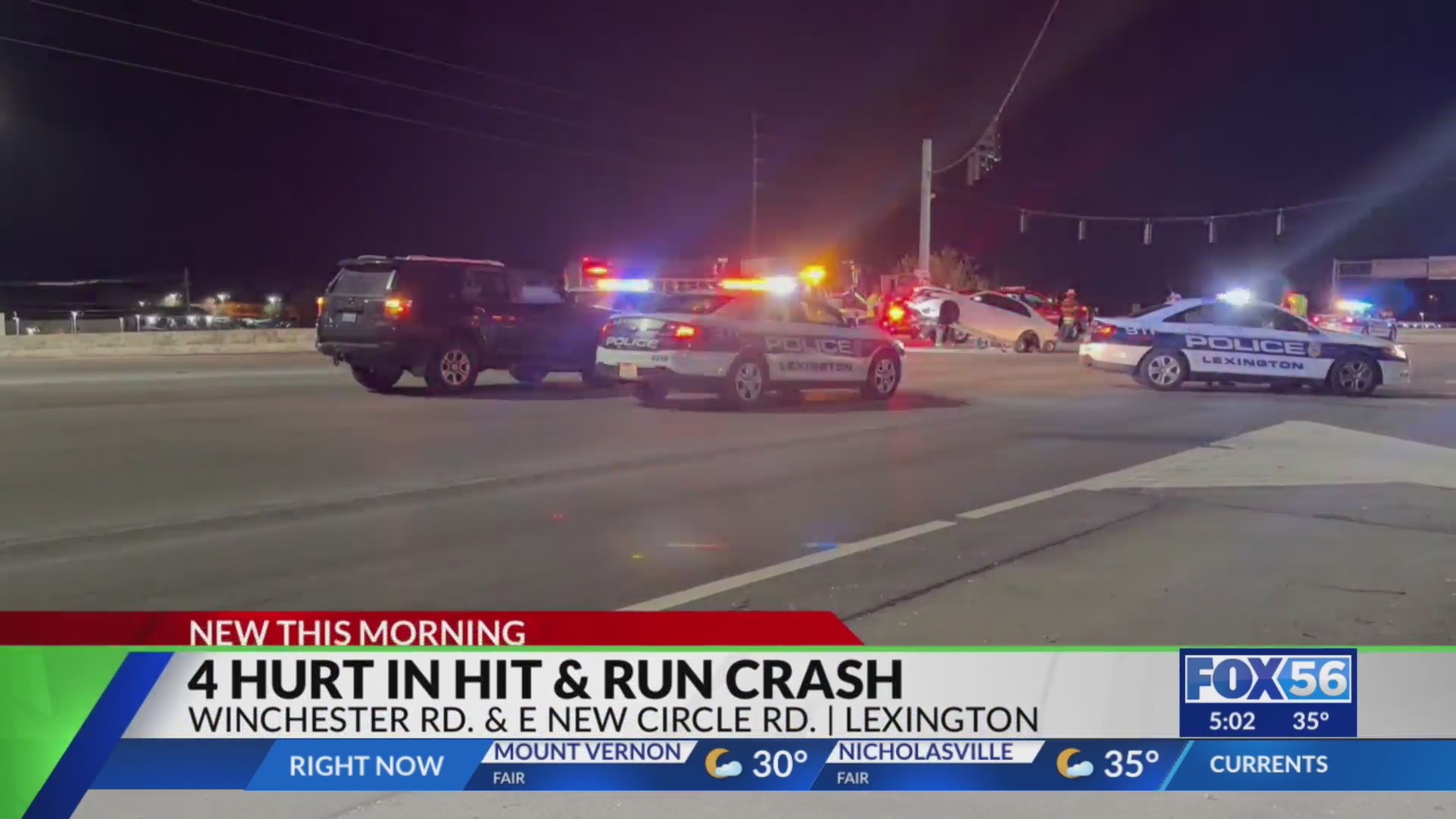 Police search for driver in Lexington hit-and-run crash – FOX 56 News