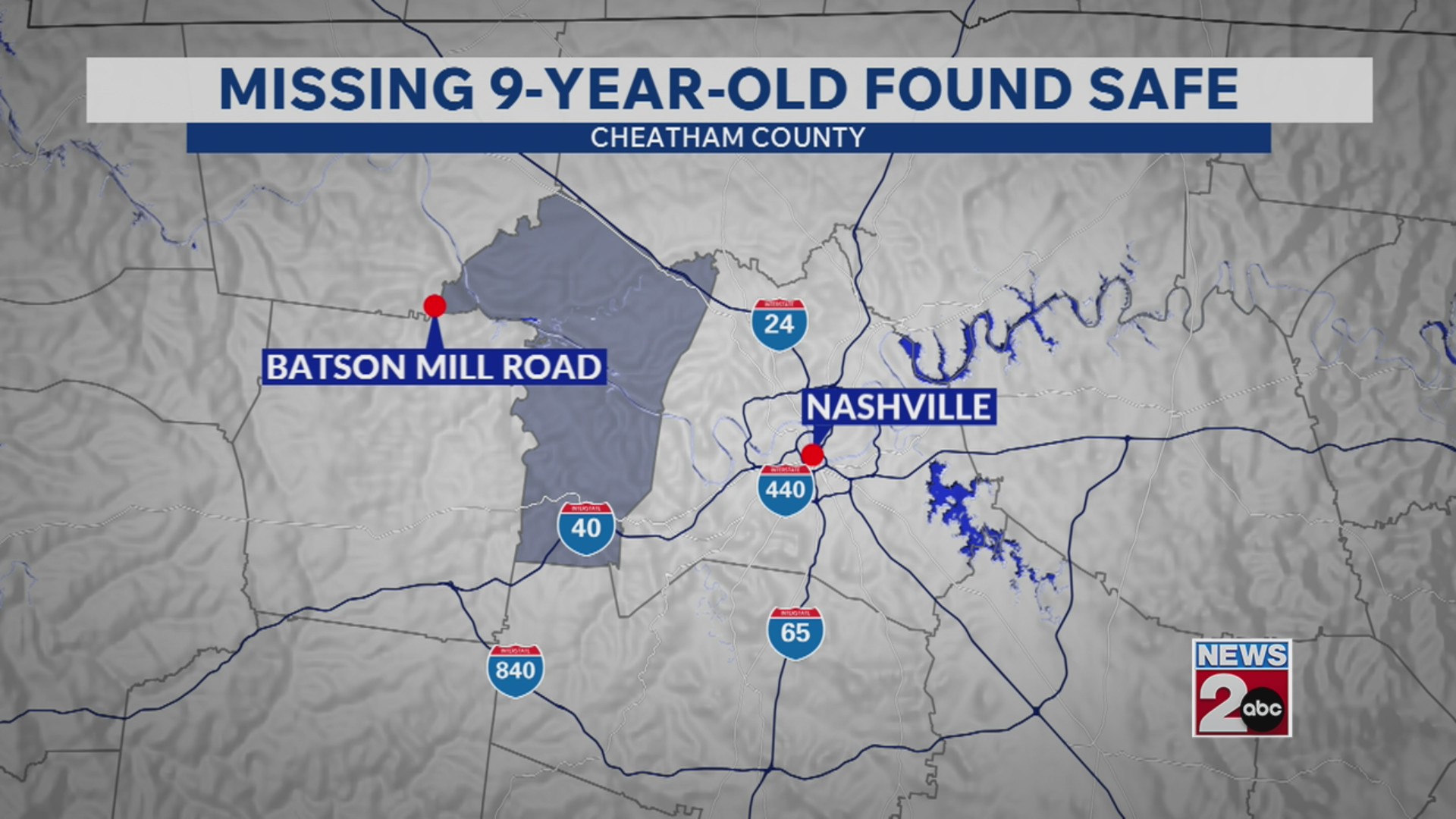 Missing 9-year-old found safe – WKRN News 2