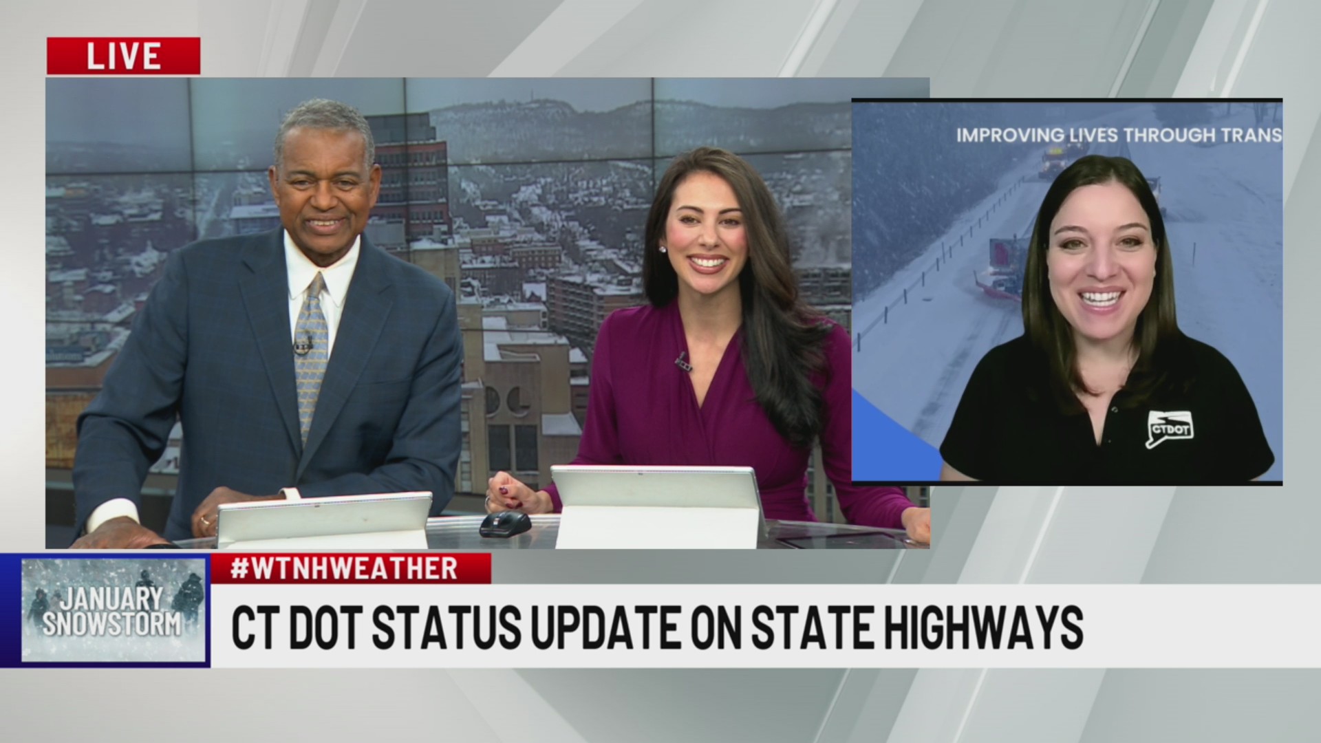 CTDOT gives GMCT update on snow cleanup efforts – WTNH.com
