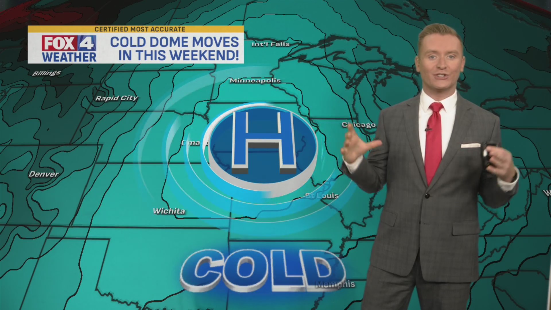 Friday afternoon forecast – FOX 4 Kansas City WDAF-TV | News, Weather ...