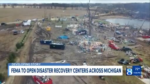 FEMA to open disaster recovery centers across Michigan – WOODTV.com