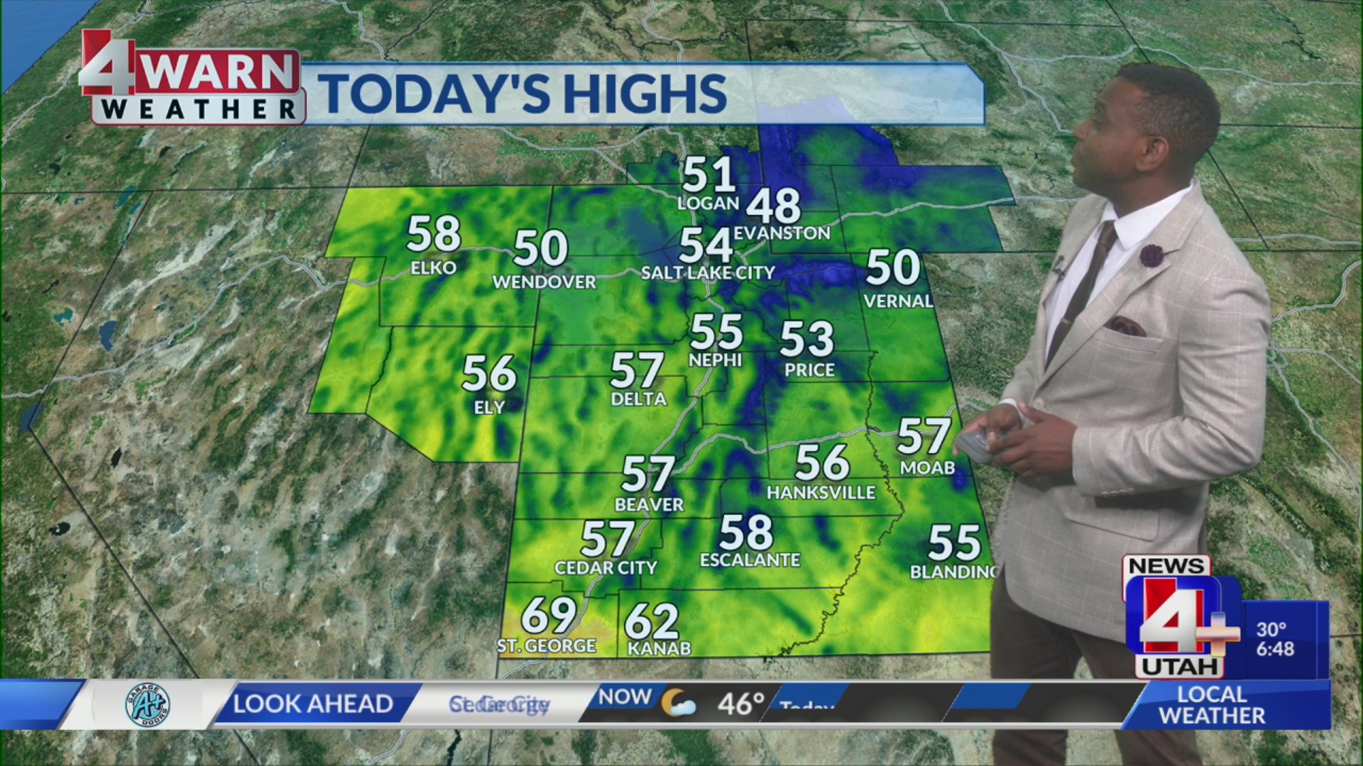 Dry and unseasonably warm statewide for the midweek; pattern shift ...