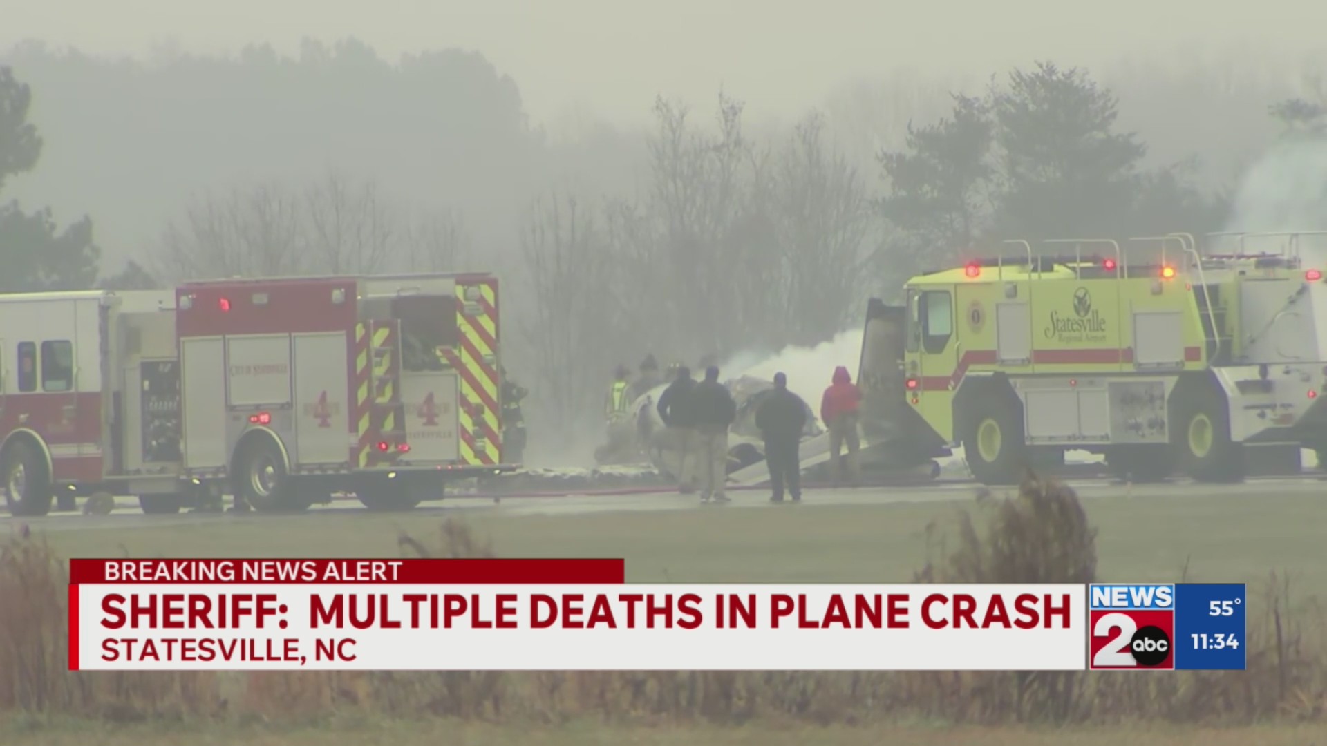 Sheriff: Multiple deaths reported in North Carolina plane crash – WKRN ...