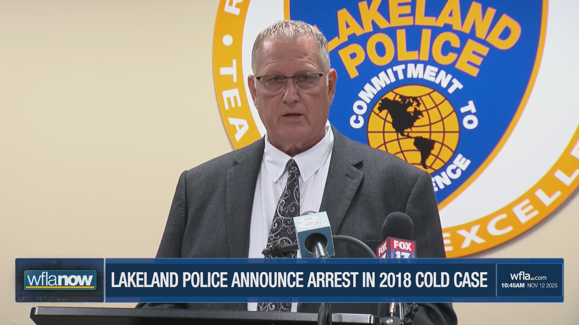 Lakeland police announce arrest in cold case murder of 14-year-old boy ...