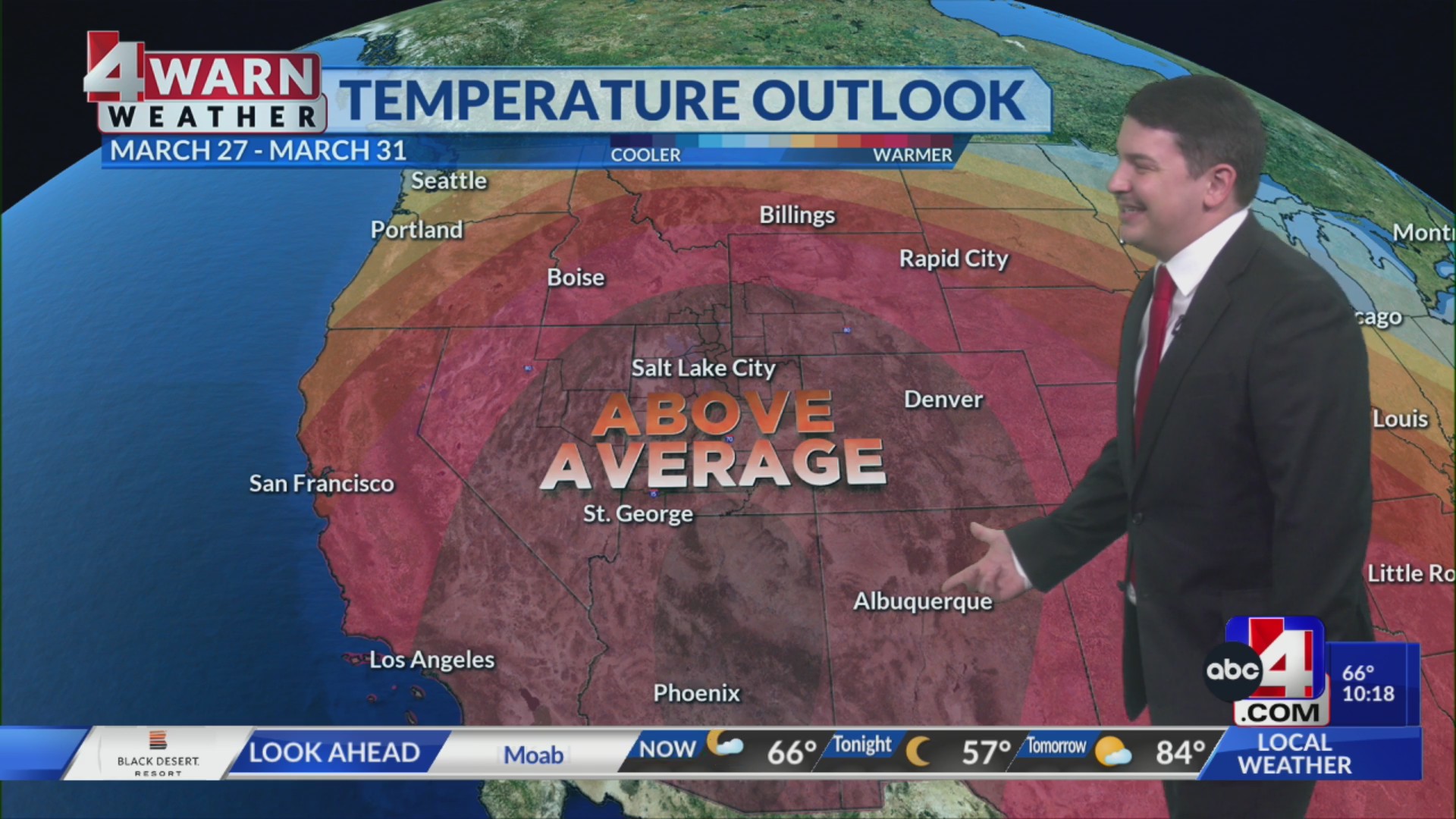 Mild temperatures to end the weekend with more record heat by midweek ...