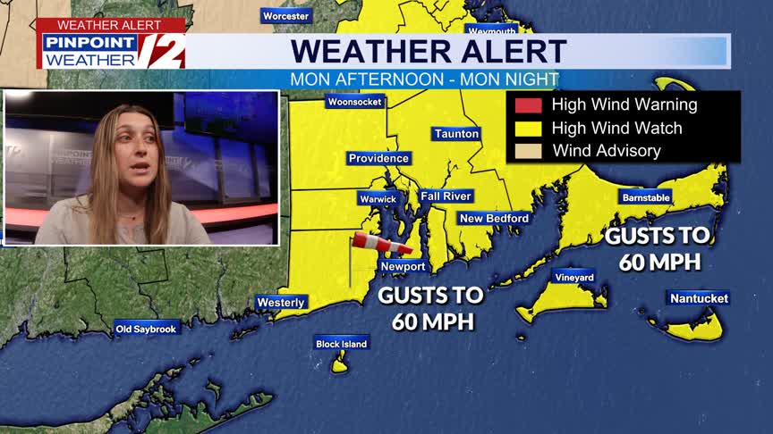 WPRI 12 Weather Now 3/14/26: Dry Sunday; High Wind Watch Monday – WPRI.com