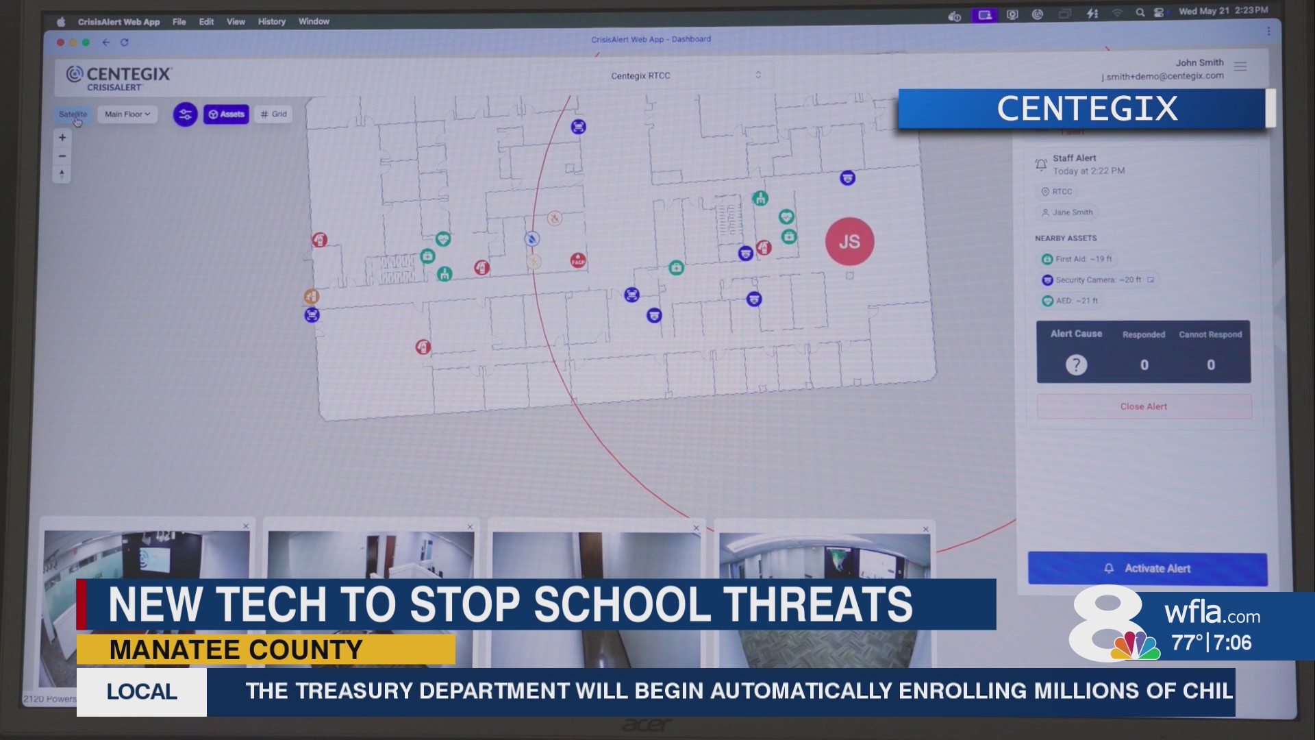 Wa Emergency System Manatee Schools Add New Emergency Camera System – WFLA