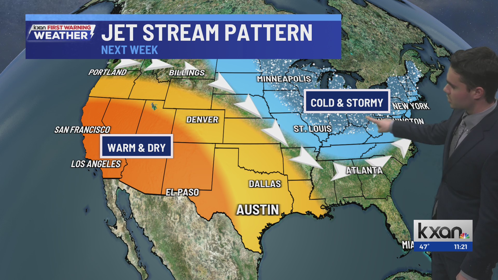 Warming temps with sun returning this weekend | KXAN Weather Forecast ...